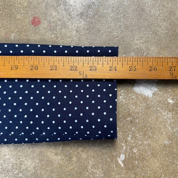 J.Crew Regent Blazer Women’s Size 4 Navy White Polka Dot Linen Jacket - Picture 12 of 12